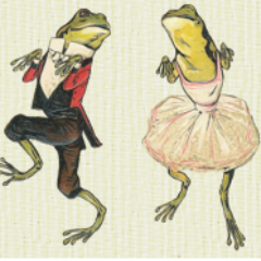 Dancing frogs